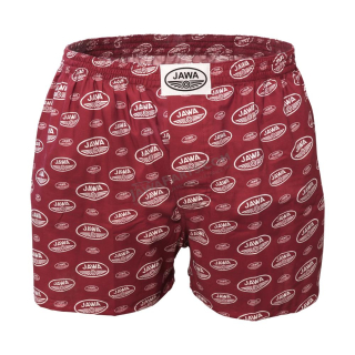 Boxer shorts for best motorbike rider (M), RED - JAWA