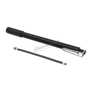 Bike pump MOTO 35 cm, BLACK - UNI