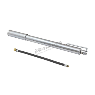 Bike pump MOTO 35 cm, CHROME - UNI