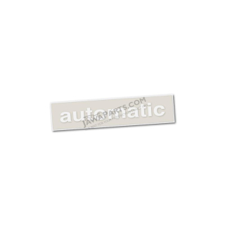 Sticker "automatic", WHITE - Babetta (1pc)