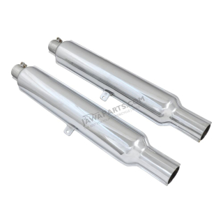 Exhausts L+R, without embossment (SK) - JAWA 500 OHC type 01