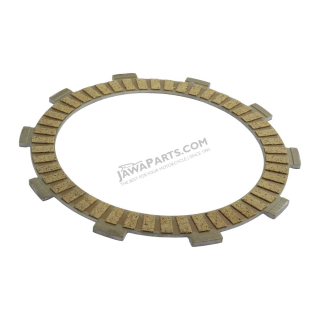 Clutch plate with lining (JAWA) - JAWA 350 OHC