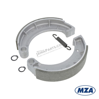 Brake shoes ø150 mm, set (MZA) - MZ ETZ, ES, ETS, TS