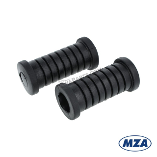 Footrest rubbers (2pcs), length 90mm, inner diameter 20mm (MZA) - MZ