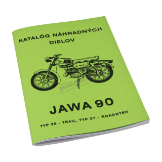 Spare parts catalog - JAWA 90