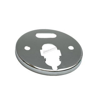 Sheet metal cover of speedometer / revcounter (CHROM) - JAWA 350 634-639
