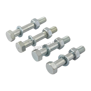 Rear shock absorber mounting bolts M7, ZINC (set 4pcs) - JAWA Pérák, ČZ 125/150C 